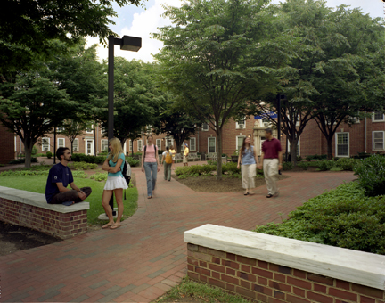 Johns Hopkins University Open Space - Mahan Rykiel Associates