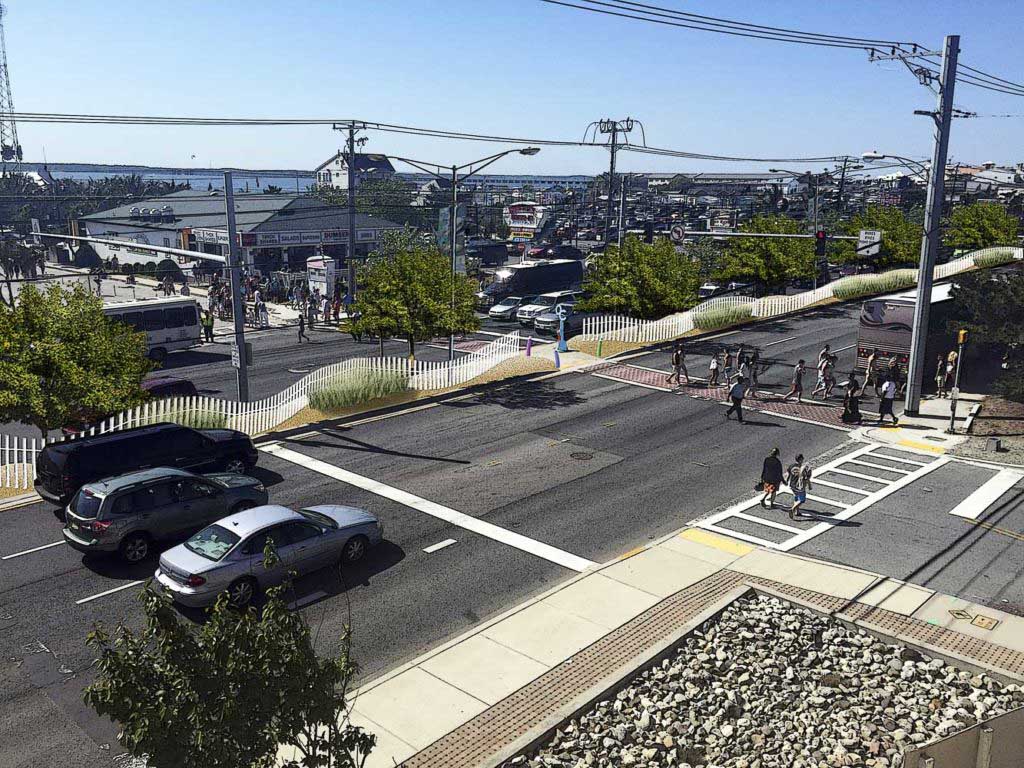 Condos On Coastal Highway In Ocean City
