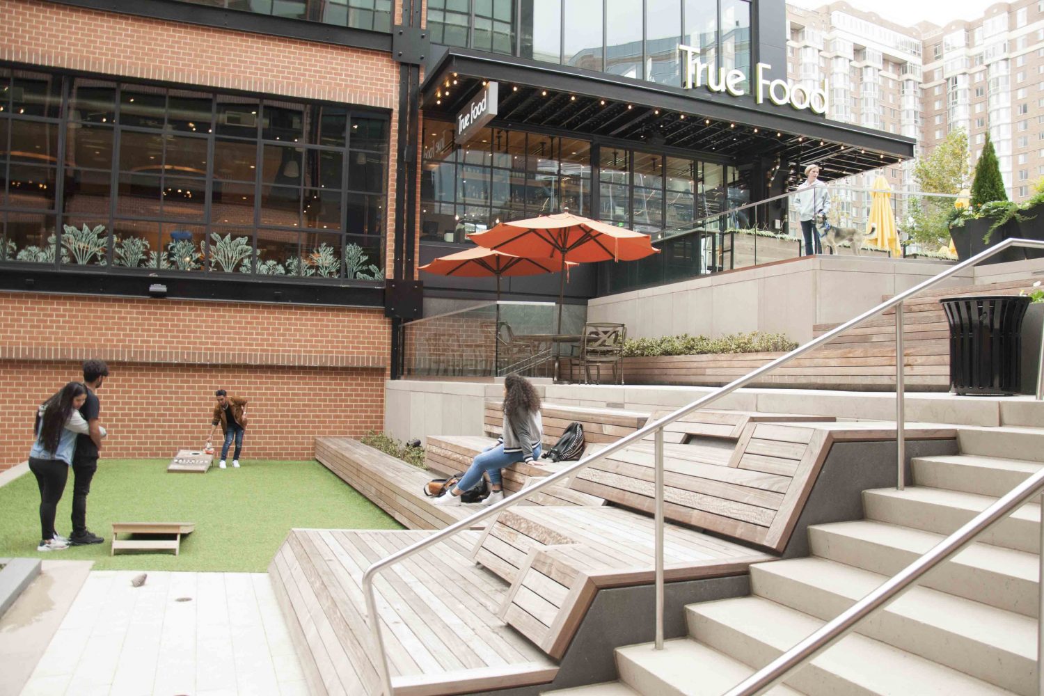 Ballston Quarter Details Mahan Rykiel Associates